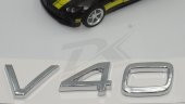 Volvo V40 Krom ABS 3M 3D Bagaj Logo Yazı Orjinal Ürün - 4