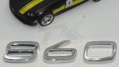 Volvo S60 Krom ABS 3M 3D Bagaj Logo Yazı Orjinal Ürün - 5