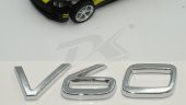 Volvo V60 Krom ABS 3M 3D Bagaj Logo Yazı Orjinal Ürün - 5