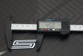 Ford S Bagaj Krom Metal 3M 3D Logo Amblem - 7