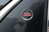 Audi Buğday Kulakları Krom Metal 3M 3D Logo OEM Ürün thumbnail 6