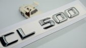CL 500 Bagaj Krom Metal 3M 3D Yazı Logo - 1