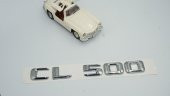 CL 500 Bagaj Krom Metal 3M 3D Yazı Logo - 2