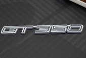 Ford Mustang Shelby GT350 Krom Metal Logo Amblem thumbnail 6