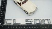CL 500 Bagaj Krom Metal 3M 3D Yazı Logo - 6