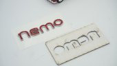 Citroen Nemo Bagaj Krom ABS 3M 3D Yazı Logo Amblem - 6