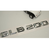DK Benz GLB 200 Bagaj Krom Metal 3M 3D Yazı Logo - 3