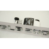 DK Benz GLB 200 Bagaj Krom Metal 3M 3D Yazı Logo - 4