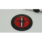 DK Ford Mustang 2.3T GT500 Kırmızı Siyah Metal Bagaj Logo Arma Amblem - 3