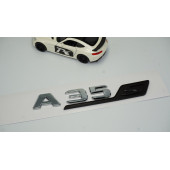 DK Benz A 35S Bagaj Siyah Krom ABS 3M 3D Yazı Logo - 2