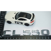 DK Tuning Benz CL550 Bagaj Krom ABS 3M 3D Yazı Logo - 4