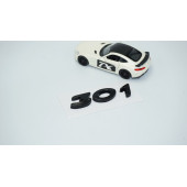 DK Tuning Peugeot 301 Bagaj 3M 3D Parlak Siyah ABS Logo Amblem thumbnail 2