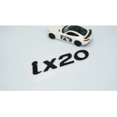 DK Tuning Hyundai iX20 Bagaj Siyah ABS 3M 3D Yazı Logo Amblem - 2