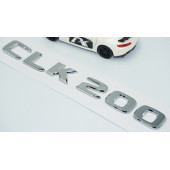 DK Tuning CLK200 Bagaj Krom ABS 3M 3D Yazı Logo Benz İle Uyumlu - 3