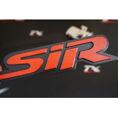 DK Tuning SiR Bagaj Kırmızı Siyah Metal Yazı Logo Honda İle Uyumlu thumbnail 1