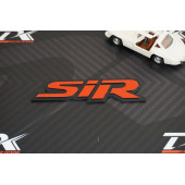 DK Tuning SiR Bagaj Kırmızı Siyah Metal Yazı Logo Honda İle Uyumlu thumbnail 3