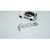 Ford Focus Logo 99 2007 Bagaj 3M 3D Krom ABS Logo Amblem - 2