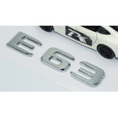 DK Tuning E63 Bagaj Krom ABS 3M 3D Yazı Logo Benz İle Uyumlu thumbnail 3