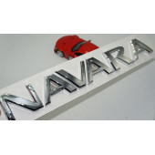 Nissan Navara 3M 3D Krom Abs Bagaj Yazı Logo Orjinal Ürün thumbnail 1