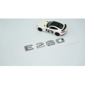 DK Tuning E280 Bagaj Krom ABS 3M 3D Yazı Logo Benz İle Uyumlu - 2