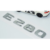 DK Tuning E280 Bagaj Krom ABS 3M 3D Yazı Logo Benz İle Uyumlu - 3