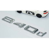 DK Tuning 840d Bagaj Krom Metal 3M 3D Yazı Logo Bmw İle Uyumlu - 3