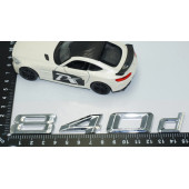 DK Tuning 840d Bagaj Krom Metal 3M 3D Yazı Logo Bmw İle Uyumlu - 4