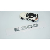 DK Tuning E300 Bagaj Krom ABS 3M 3D Yazı Logo Benz İle Uyumlu - 2