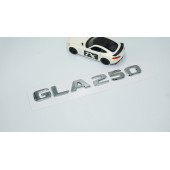 DK Tuning GLA 250 Bagaj Krom ABS 3M 3D Yazı Logo Benz İle Uyumlu - 2