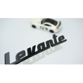 DK Tuning Maserati Levante Siyah ABS Bagaj Kapağı Yazı Logo thumbnail 1