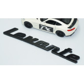 DK Tuning Maserati Levante Siyah ABS Bagaj Kapağı Yazı Logo thumbnail 3