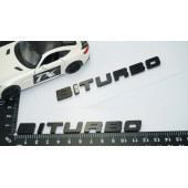 Dk Tuning Biturbo Siyah Çamurluk Yazı Logo Seti Mercedes İle Uyumlu - 4