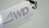 DK Tuning 4WD Bagaj 3M Gri ABS Yazı Logo Hyundai İle Uyumlu - 1