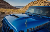 DK Tuning Wrangler Rubicon 392 Kırmızı Siyah Kaput Yazı Jeep İle Uyumlu - 2