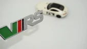 DK Tuning Skoda VRS Bagaj Yeşil Gri 3M Yazı Logo Arma - 1
