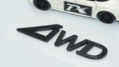 DK Tuning 4WD Bagaj 3M Siyah ABS Yazı Logo Hyundai İle Uyumlu - 4