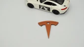 DK Tuning Tesla Model 3 S X Y Direksiyon Göbeği Bronz Logo Arma thumbnail 3