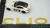 DK Tuning Clio MK4 Bagaj Gold Yazı Logo Arma Renault ile Uyumlu - 2