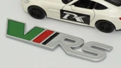 DK Tuning Skoda VRS Bagaj Yeşil Gri 3M Yazı Logo Arma - 4