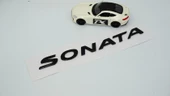 DK Tuning Sonata Siyah ABS Bagaj Logo Amblem Hyundai İle Uyumlu thumbnail 3