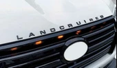 DK Tuning Toyota Land Cruiser 2008 2022 Siyah Abs Ön Kaput Yazı Logo - 4