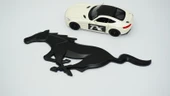 DK Tuning Ford Mustang Shelby GT Koşan At Bagaj Siyah Logo Arma - 4