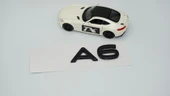 DK Tuning A6 2025+ Bagaj Siyah 3M Yazı Logo Audi İle Uyumlu - 4