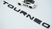 DK Tuning Tourneo Courier Bagaj Siyah ABS Yazı Logo Ford İle Uyumlu - 3