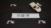 S 63 Bagaj Krom Metal 3M 3D Yazı Logo - 2