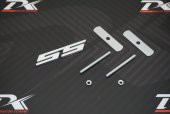 Chevrolet SS Logo Ön Panjur Vidalı 3D Krom Metal Logo Amblem - 2