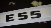 E55 Bagaj Mat Siyah 3M Yazı Logo Orjinal Ürün - 1