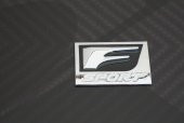 Lexus F SPORT Bagaj Body Logo Krom Metal 3M Plaka - 5