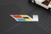 Chevrolet Cadillac STS V Supercharged Series Bagaj Krom Metal 3M - 5