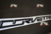 Chevrolet Corvette Bagaj Krom Metal 3M 3D Yazı Logo Arma - 2